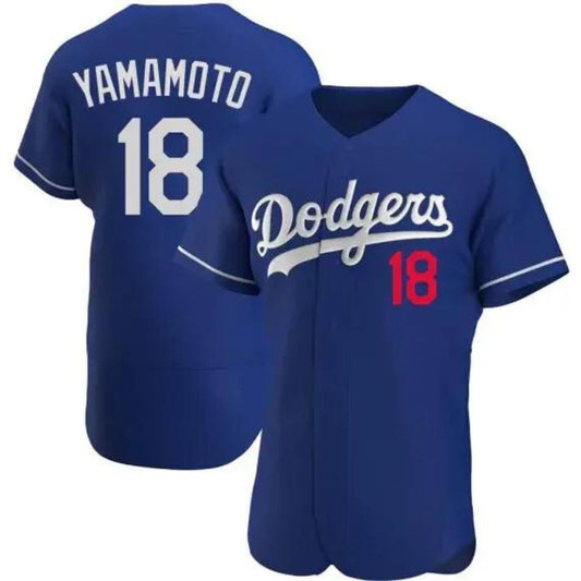Yoshinobu Yamamoto Los Angeles Dodgers 18 Jersey
