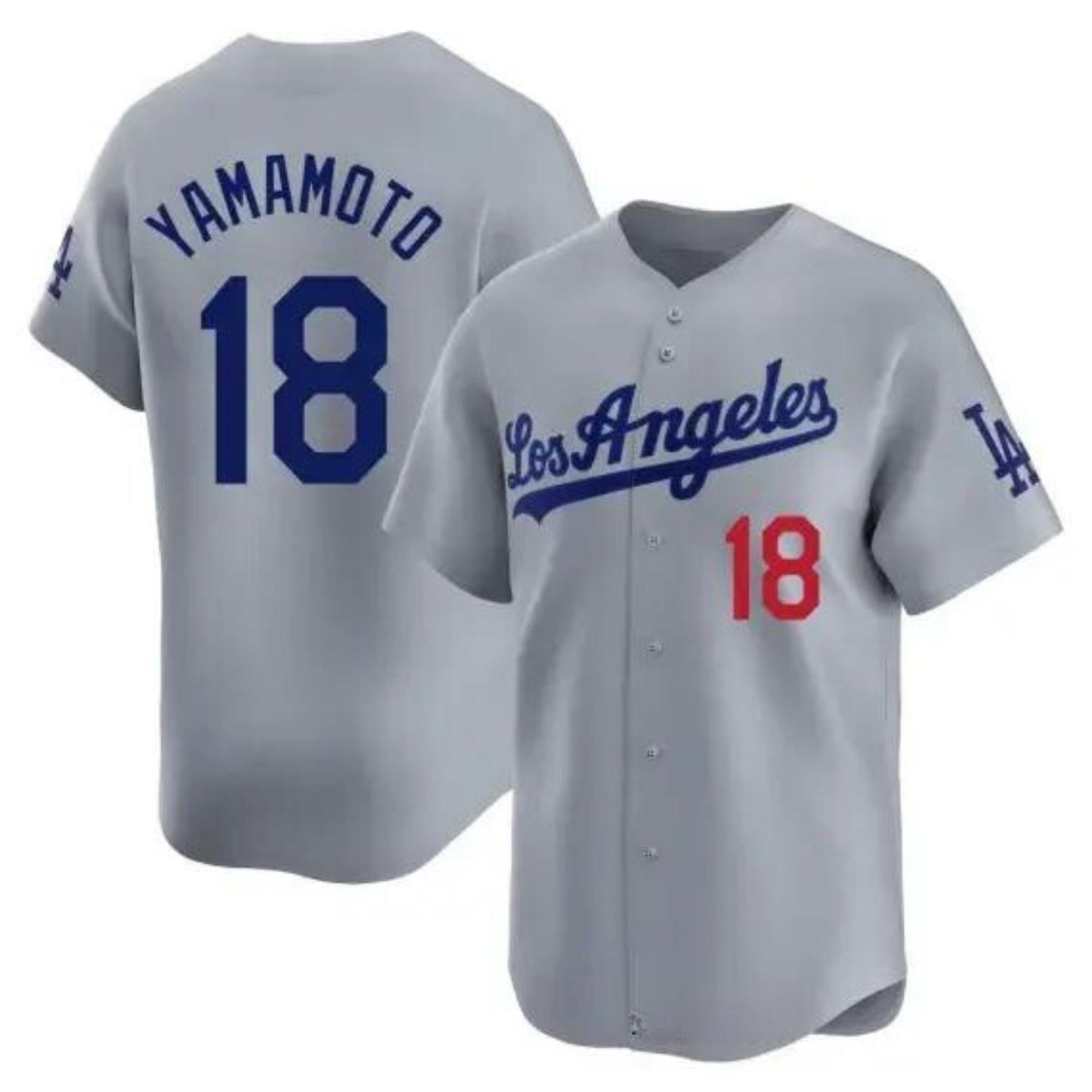 Yoshinobu Yamamoto Los Angeles Dodgers 18 Jersey