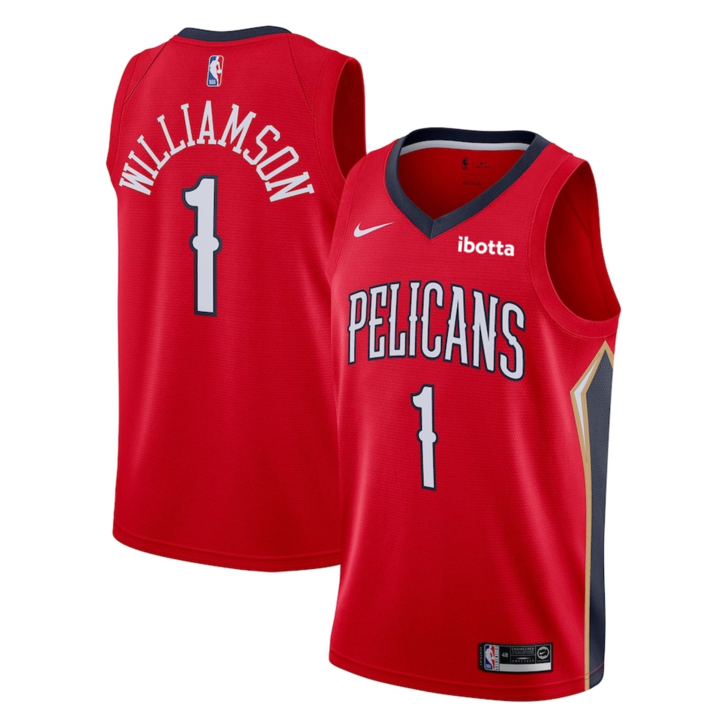 Basketball Zion Williamson New Orleans Pelicans 1 Jersey