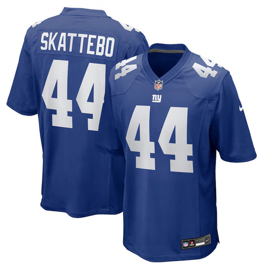 Cam Skattebo New York Giants Royal Game Jersey – NFL Player Jersey