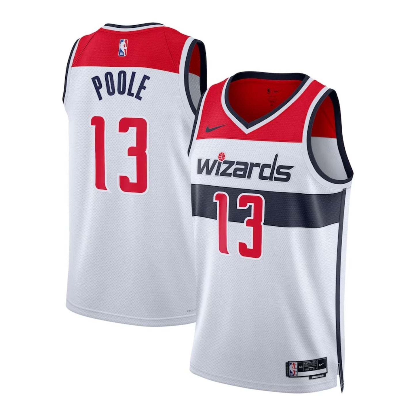Basketball Jordon Poole Washington Wizards 13 Jersey