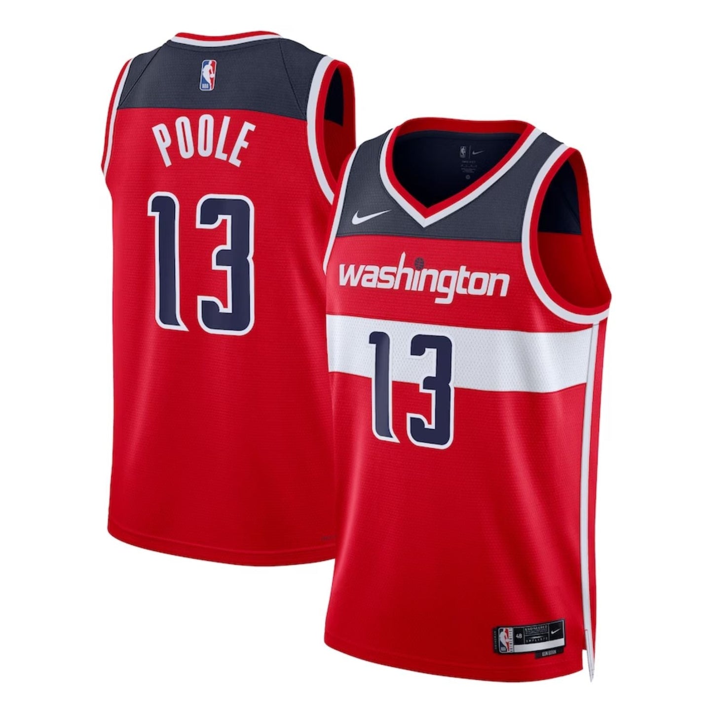 Basketball Jordon Poole Washington Wizards 13 Jersey