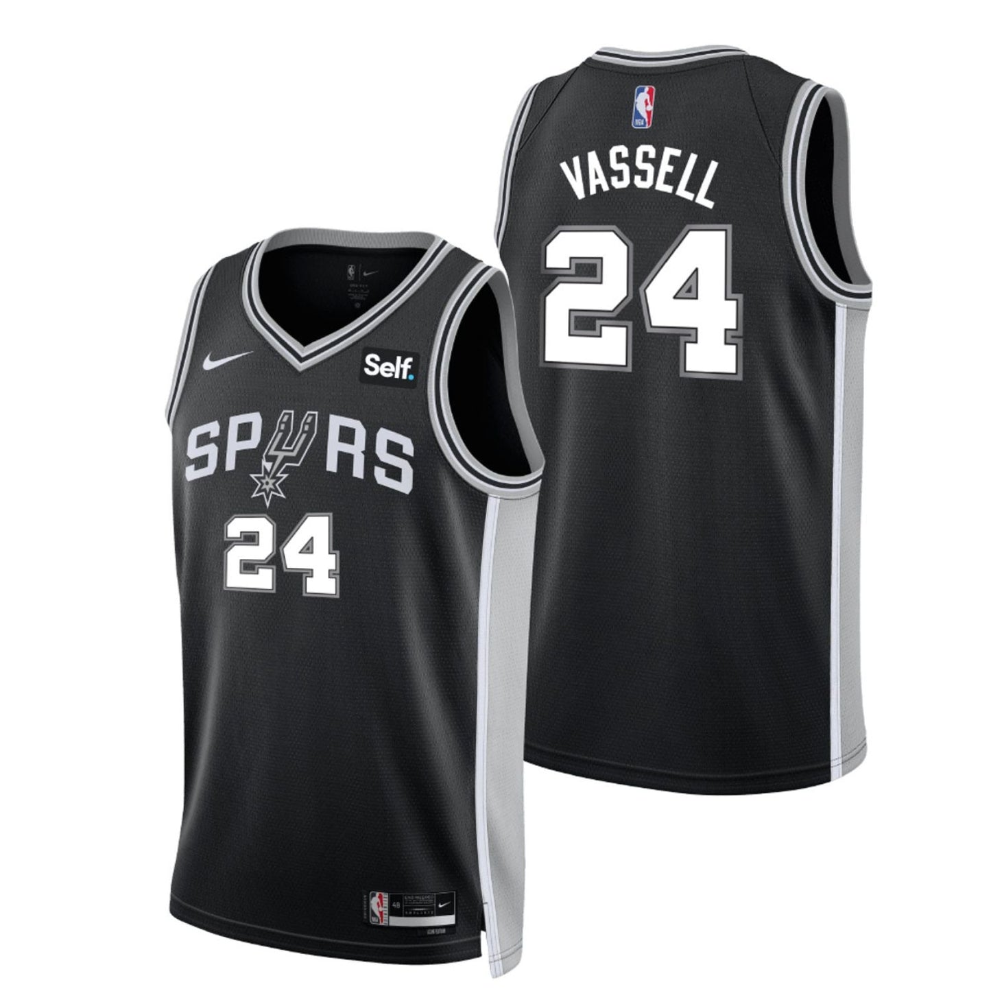 Basketball Devin Vassell San Antonio Spurs 24 Jersey
