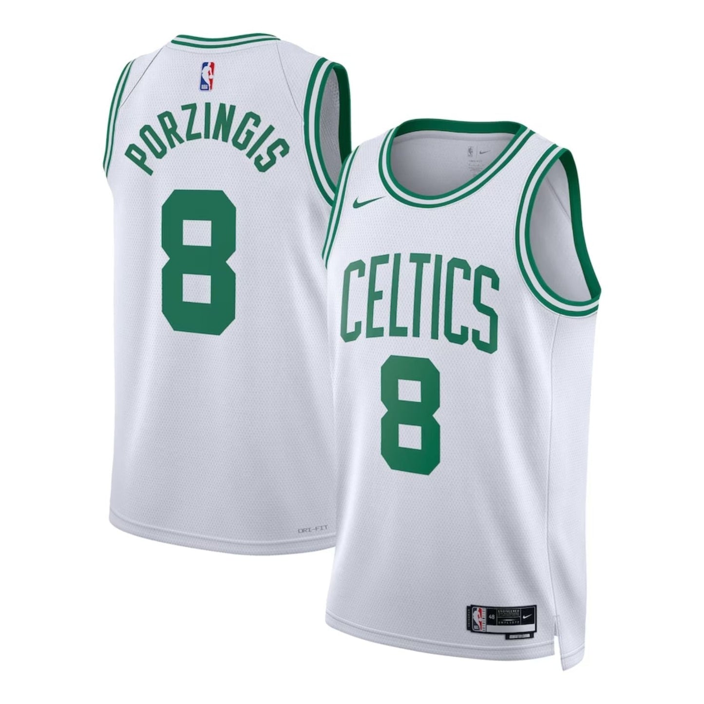 Kristaps Porzingis Boston Celtics 8 Jersey