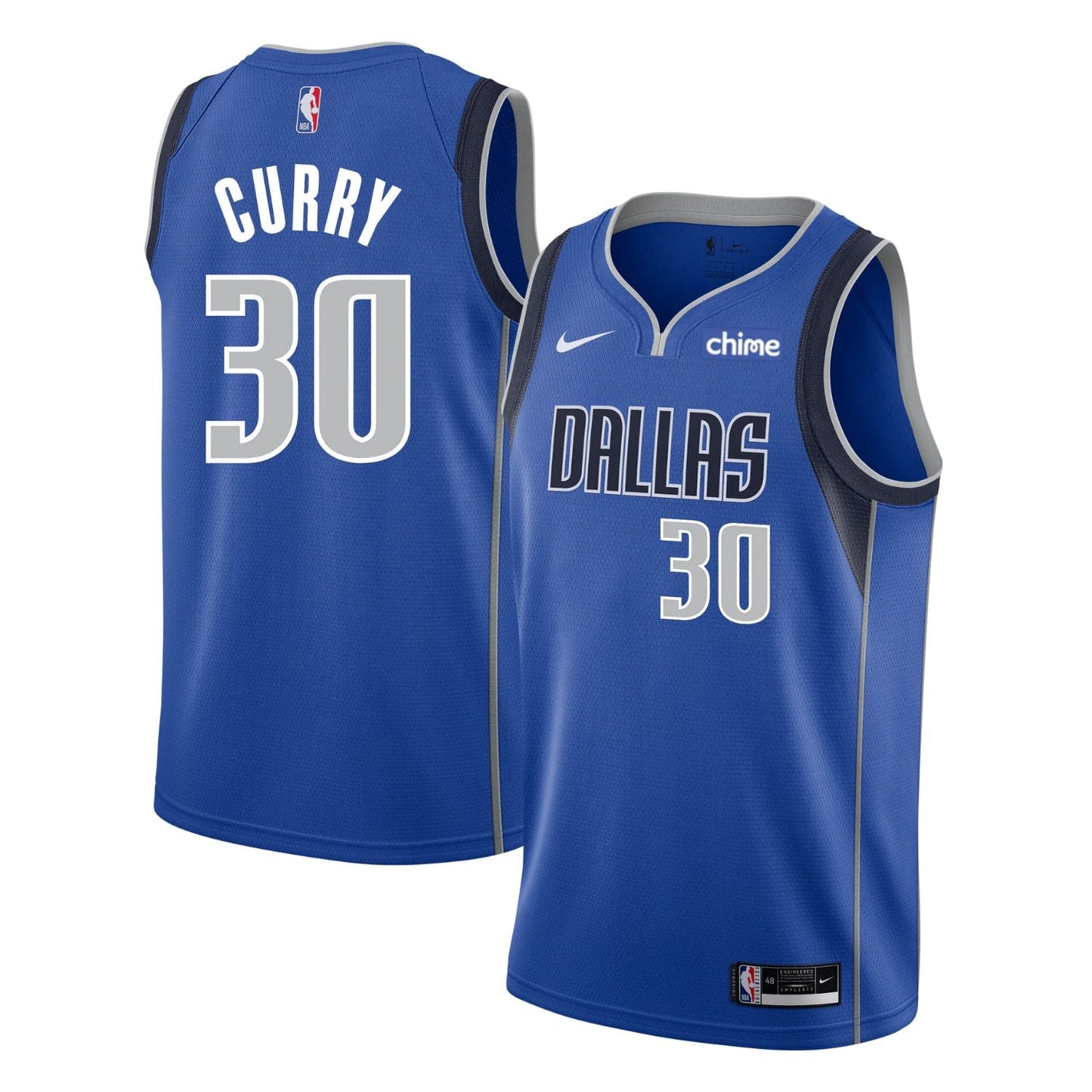 Basketball Seth Curry Dallas Mavericks 30 Jersey