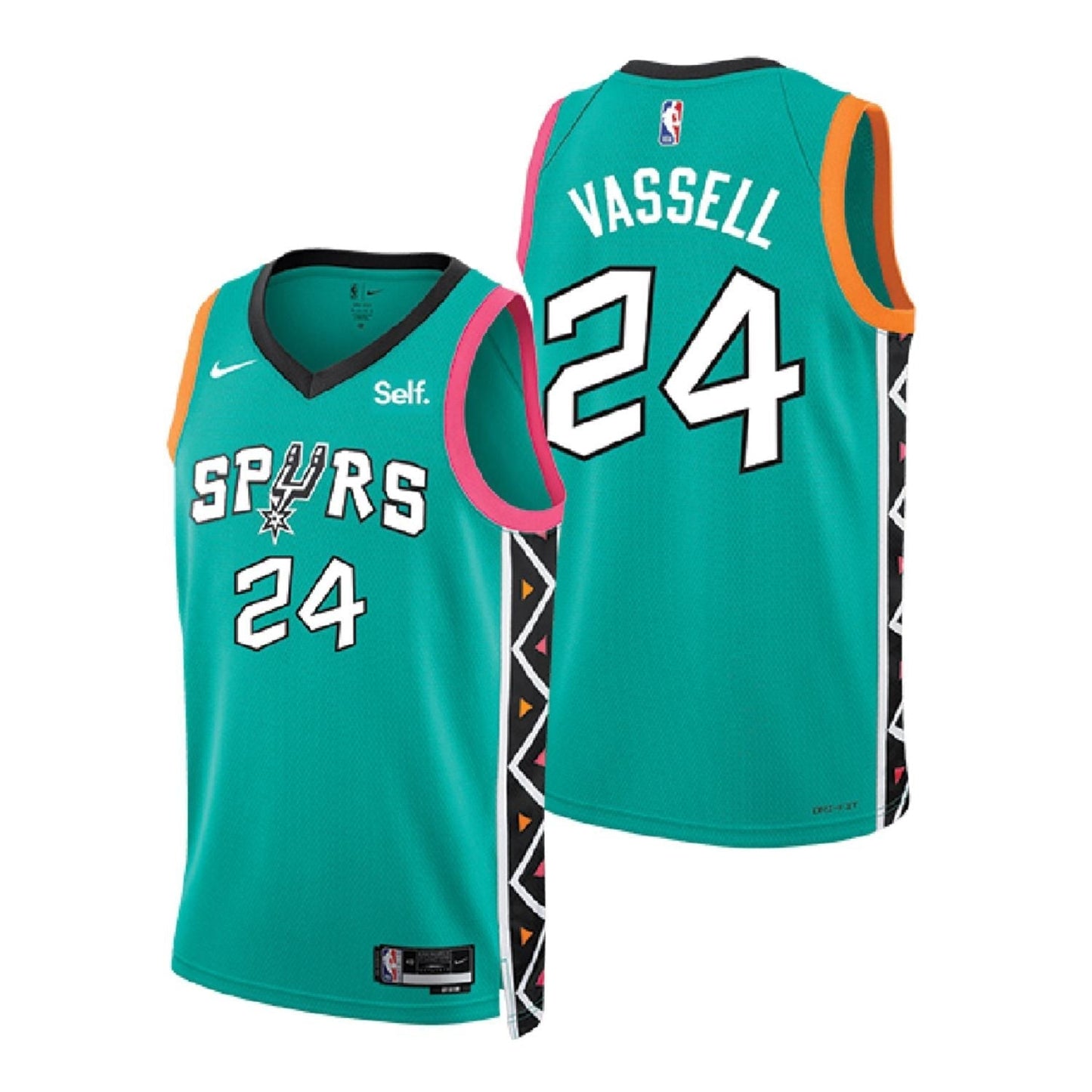 Devin Vassell San Antonio Spurs 24 Jersey