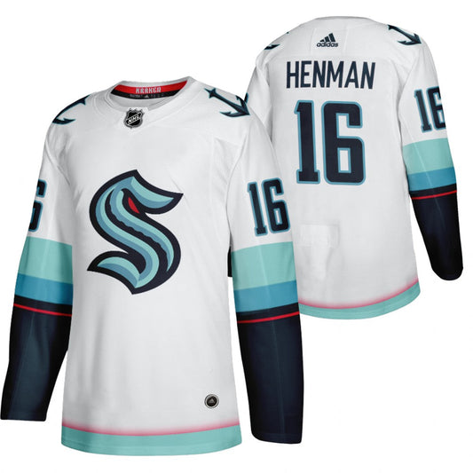 Hockey Luke Henman Seattle Kraken 16 Jersey
