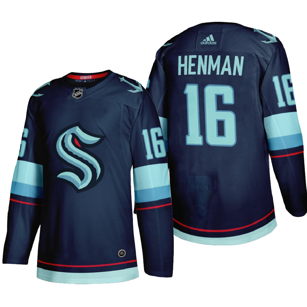 Hockey Luke Henman Seattle Kraken 16 Jersey