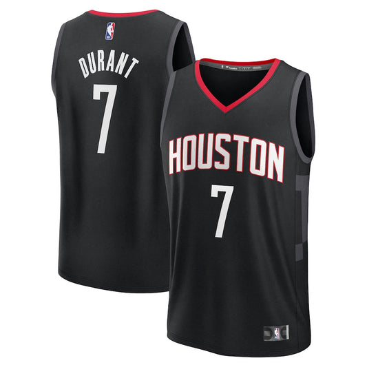 Kevin Durant Houston Rockets Fanatics Fast Break Player Jersey - Statement Edition - Black