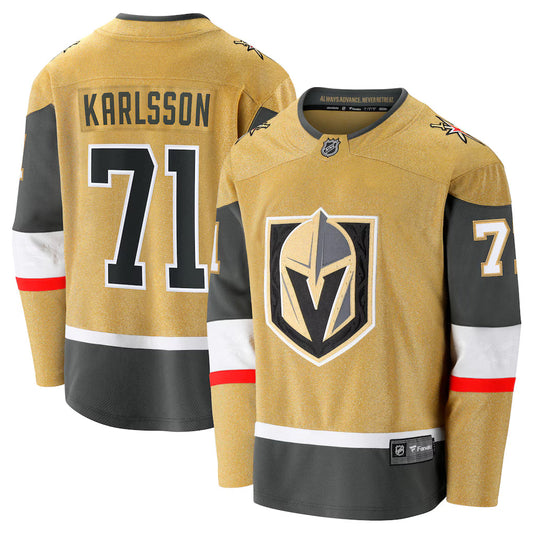 William Karlsson Vegas Golden Knights Home Breakaway Jersey - Gold