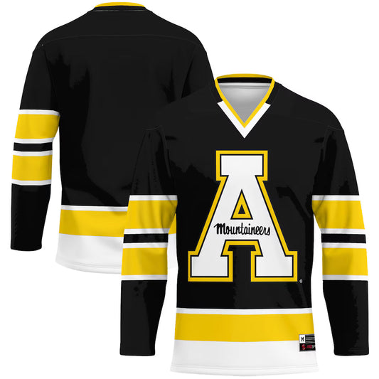 Appalachian State Mountaineers GameDay Greats Hockey Jersey - Black -