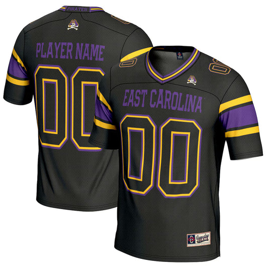 ECU Pirates GameDay Greats NIL Pick-A-Player Football Jersey - Black -