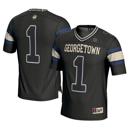#1 Georgetown Hoyas GameDay Greats Football Jersey - Cardinal -