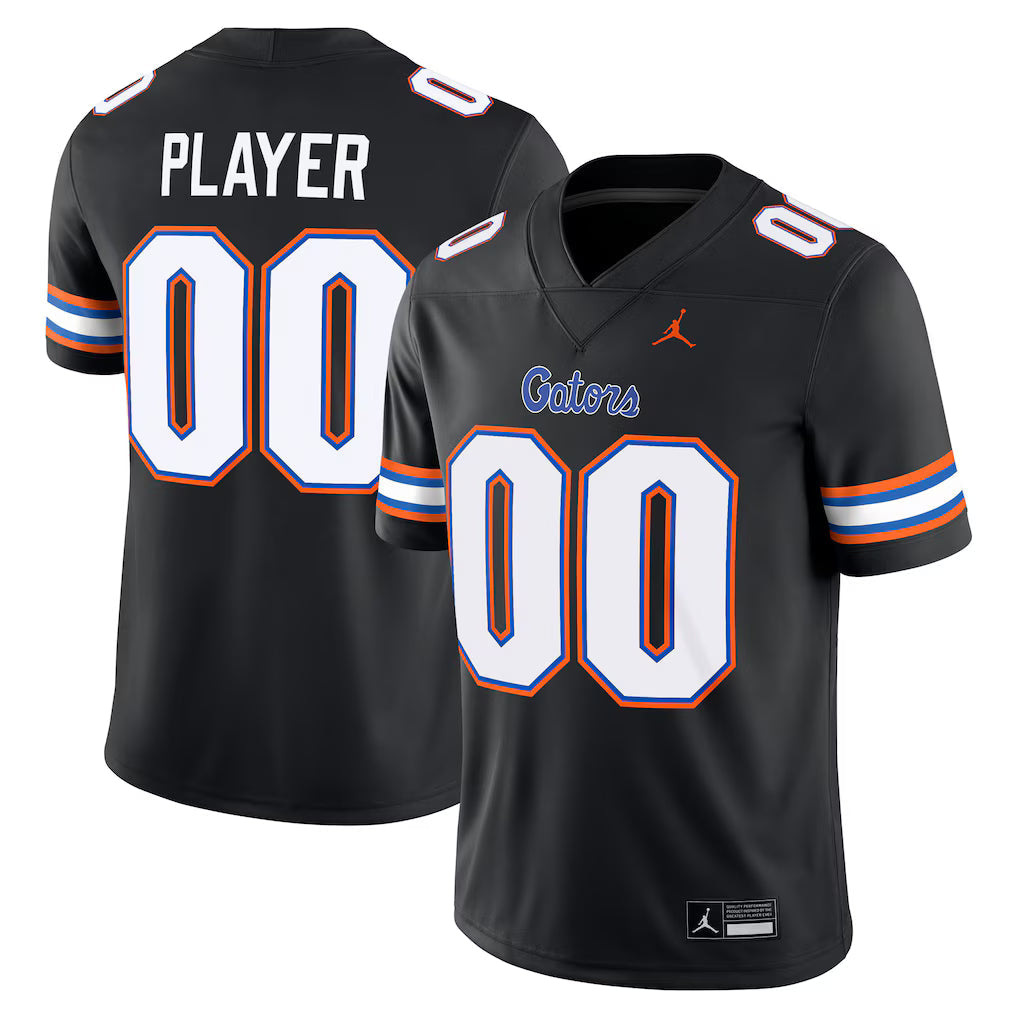 Florida Gators Alternate NIL Pick-A-Player Game Jersey - Black -