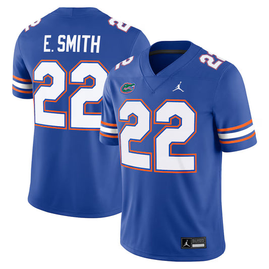 Emmitt Smith Florida Gators Alumni Player Game Jersey - Royal -