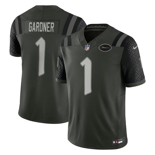 Ahmad Sauce Gardner New York Jets 2025 Rivalries Collection Limited Jersey - Gotham Green -