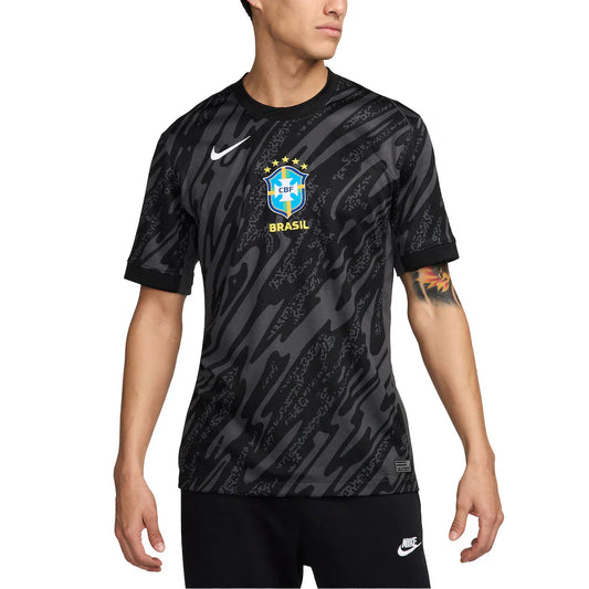 Brazil National Team 2026 Goalkeeper Stadium Jersey - Anthracite