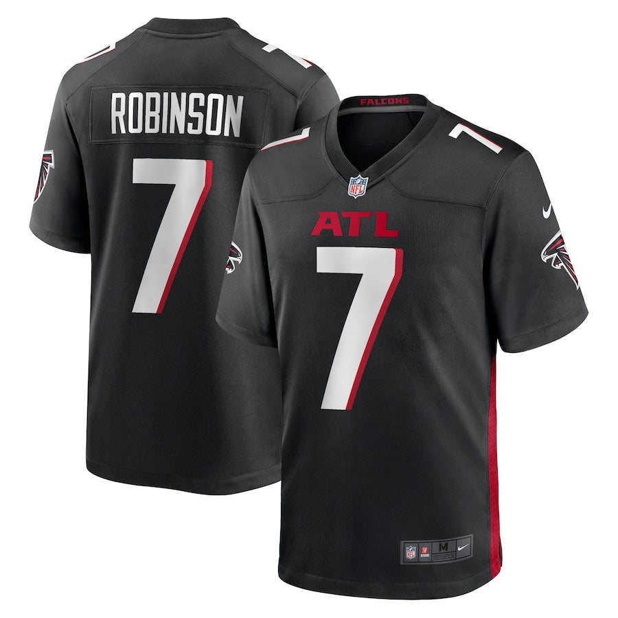 Bijan Robinson Atlanta Falcons Game Jersey - Black -