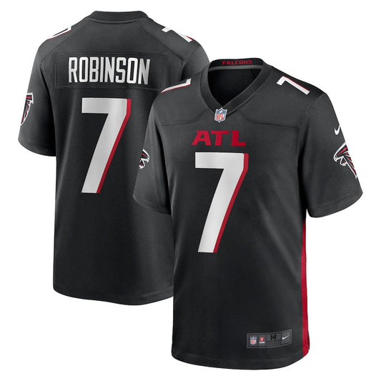 Bijan Robinson Atlanta Falcons Game Jersey - Black -