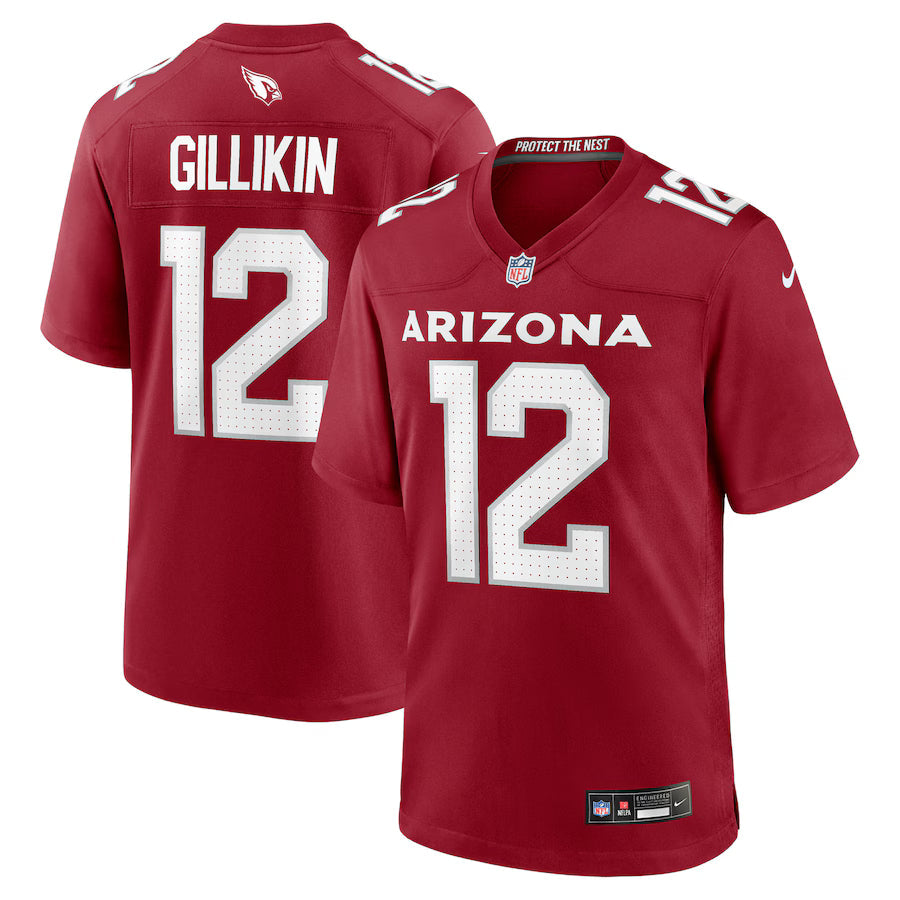 Blake Gillikin Arizona Cardinals Team Game Jersey - Cardinal -