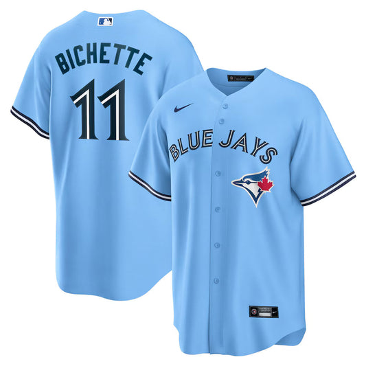 Bo Bichette Toronto Blue Jays Player Name Jersey - Powder Blue