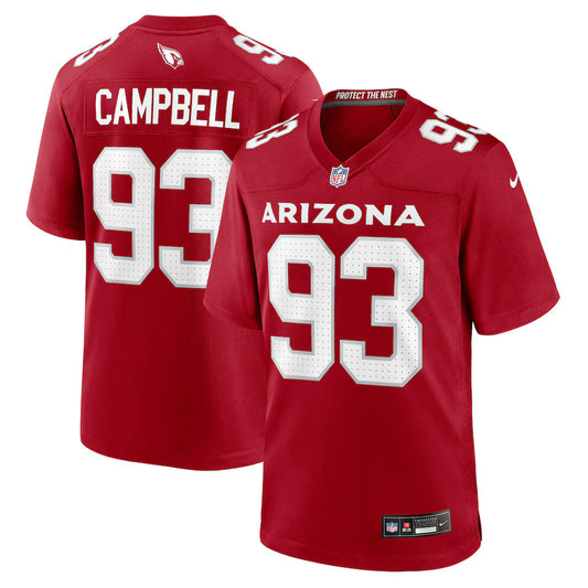 Calais Campbell Arizona Cardinals Team Game Jersey - Cardinal -