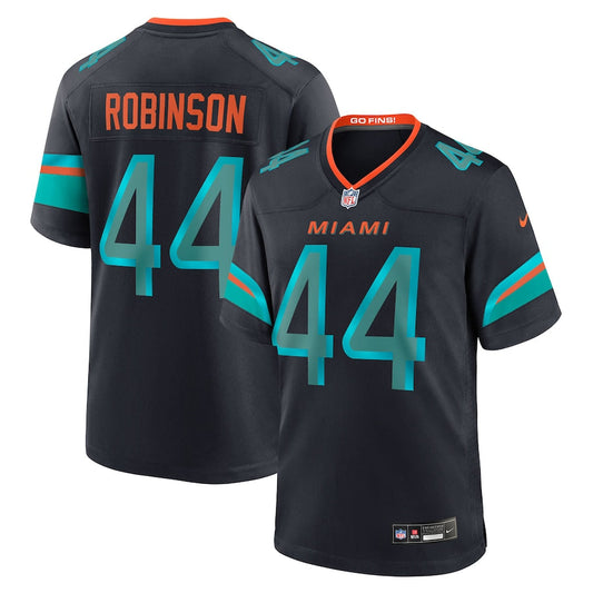 Chop Robinson Miami Dolphins 2025 Rivalries Collection Game Jersey - Pitch Blue -