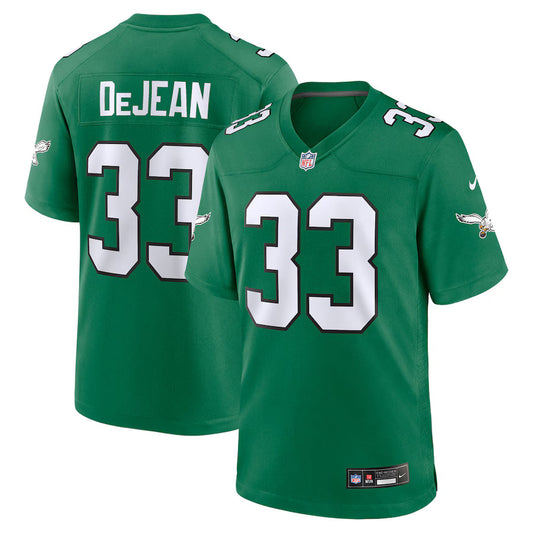 Cooper DeJean Philadelphia Eagles Alternate Game Jersey - Kelly Green -