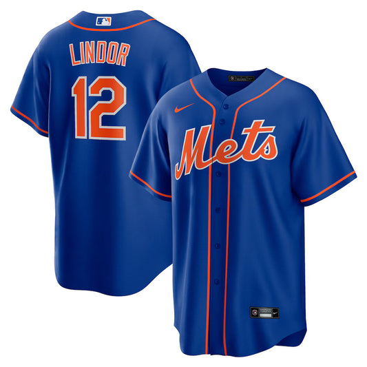 Francisco Lindor New York Mets Player Jersey - Royal