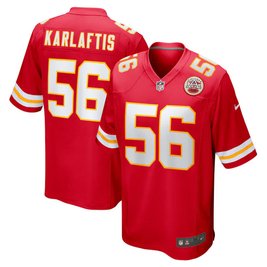 George Karlaftis Kansas City Chiefs Player Game Jersey - Red -
