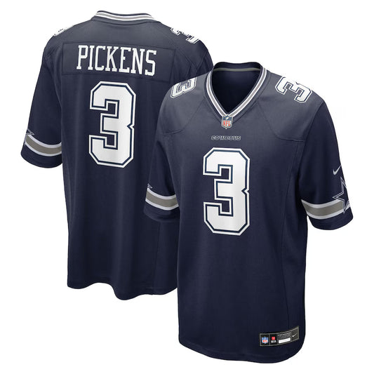 George Pickens Dallas Cowboys Game Jersey - Navy -