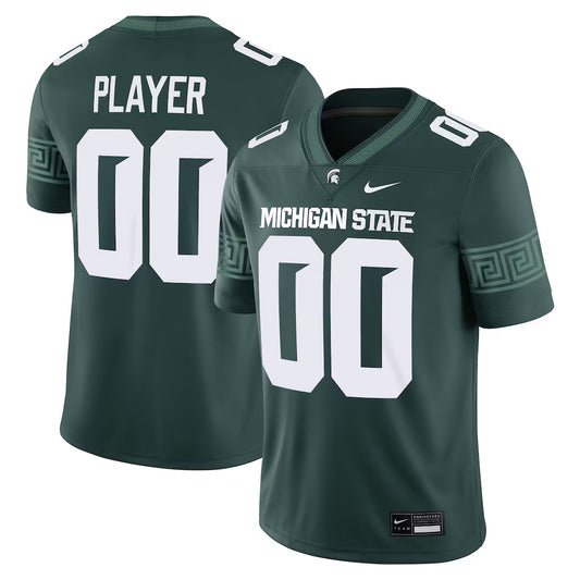 Michigan State Spartans NIL Pick-A-Player Game Jersey - Green -