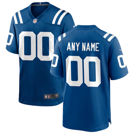 Indianapolis Colts Custom Game Jersey - Royal -