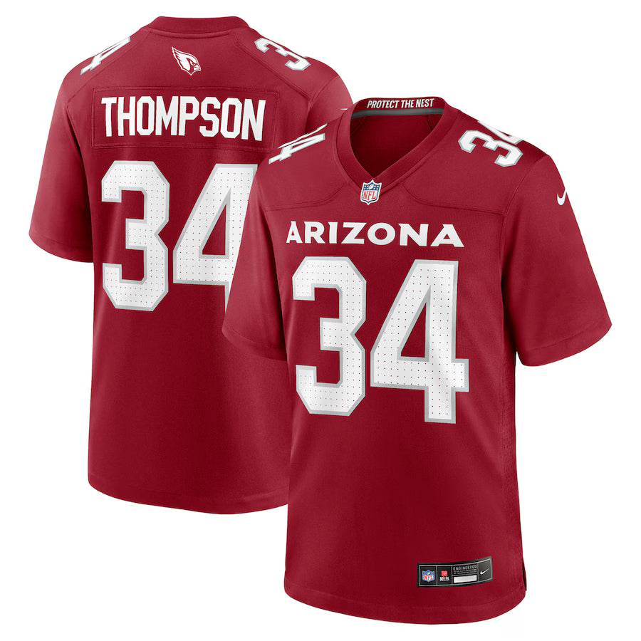 Jalen Thompson Arizona Cardinals Team Game Jersey - Cardinal -