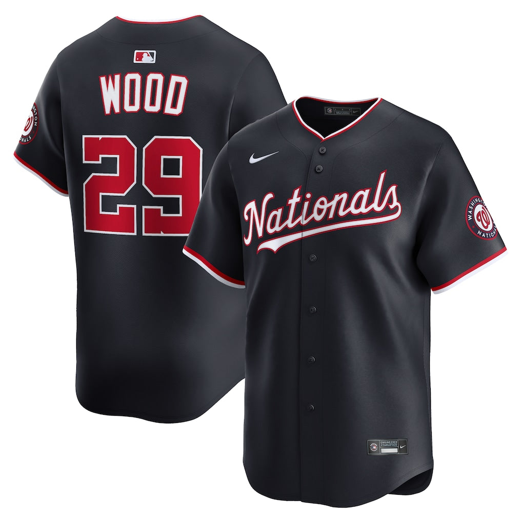 James Wood Washington Nationals Limited Player Jersey - Navy