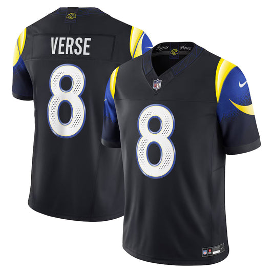 Jared Verse Los Angeles Rams 2025 Rivalries Collection Limited Jersey - Midnight Blue -