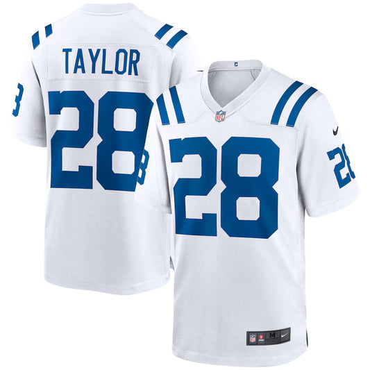 Jonathan Taylor Indianapolis Colts Game Jersey - White -