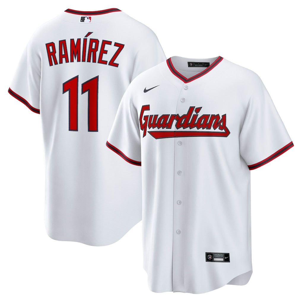 José Ramírez Cleveland Guardians Jersey - White