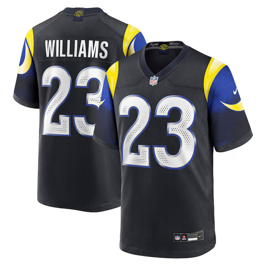 Kyren Williams Los Angeles Rams 2025 Rivalries Collection Game Jersey - Midnight Blue -