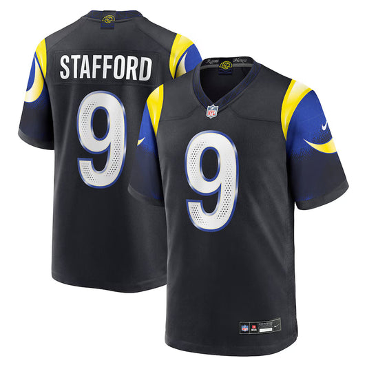 Matthew Stafford Los Angeles Rams 2025 Rivalries Collection Game Jersey - Midnight Blue -