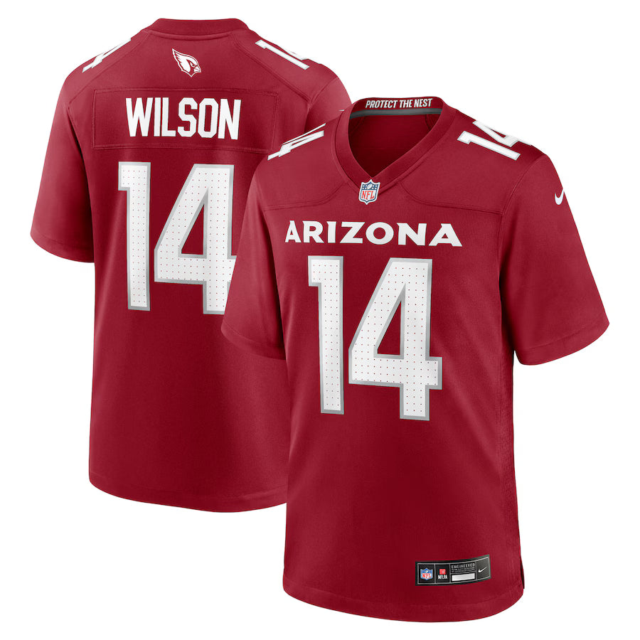 Michael Wilson Arizona Cardinals Team Game Jersey - Cardinal -