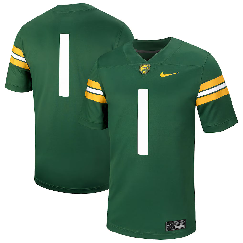 #1 Baylor Bears Nike Untouchable Football Jersey – Green -