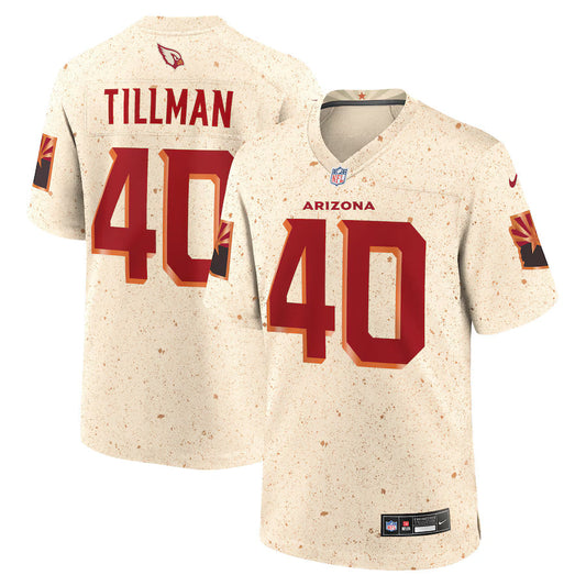 Pat Tillman Arizona Cardinals 2025 Rivalries Collection Retired Player Game Jersey - Natural-