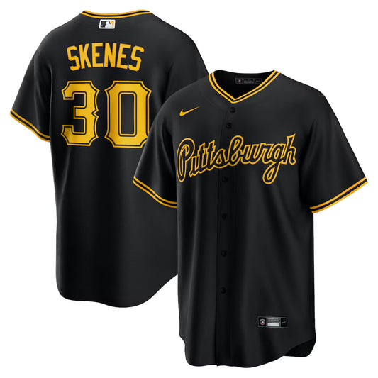 Paul Skenes Pittsburgh Pirates Jersey - Black