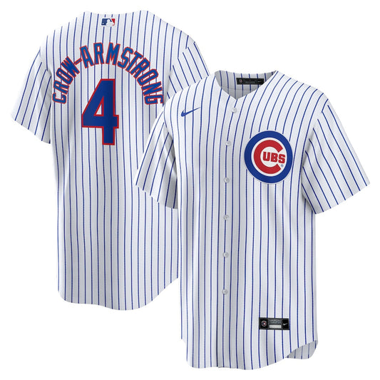 Pete Crow-Armstrong Chicago Cubs Jersey - White