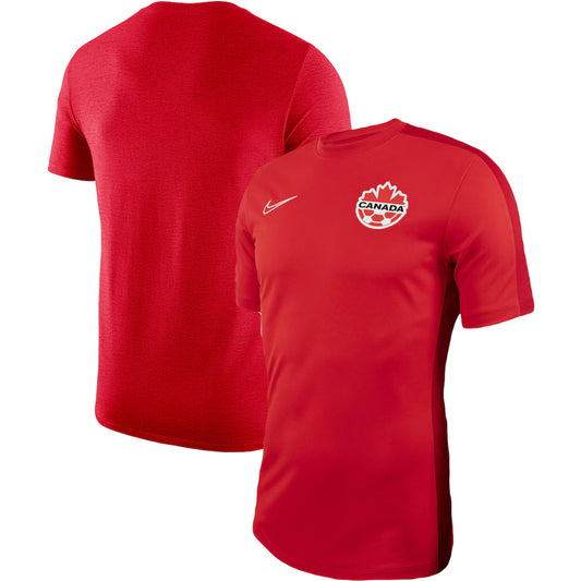 Canada Soccer Training Top - Red