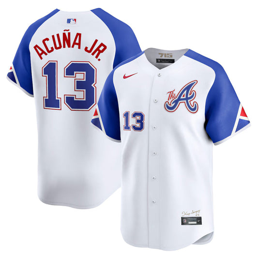 Ronald Acuña Jr. Atlanta Braves Connect Limited Jersey - White