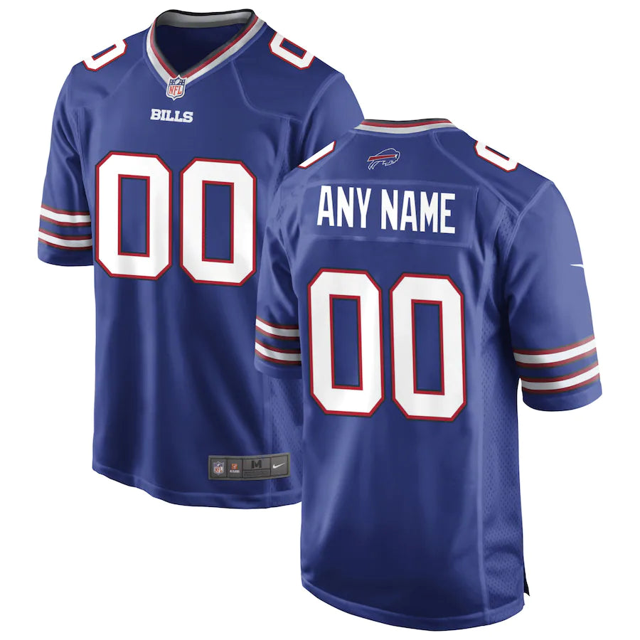 Buffalo Bills Nike Custom Game Jersey - Royal -