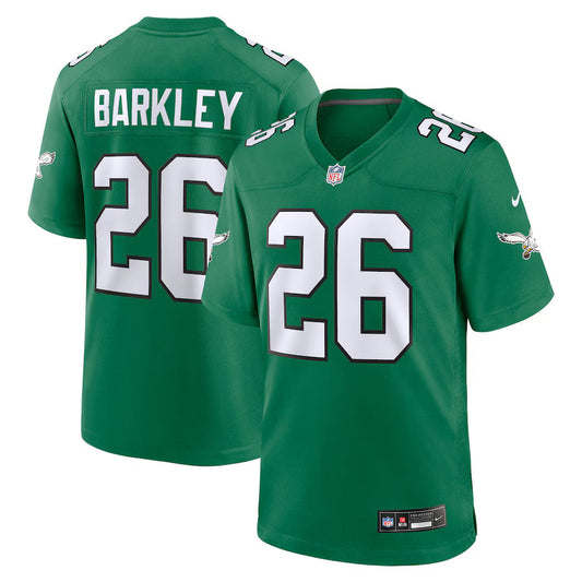 Saquon Barkley Philadelphia Eagles Alternate Game Jersey - Kelly Green -
