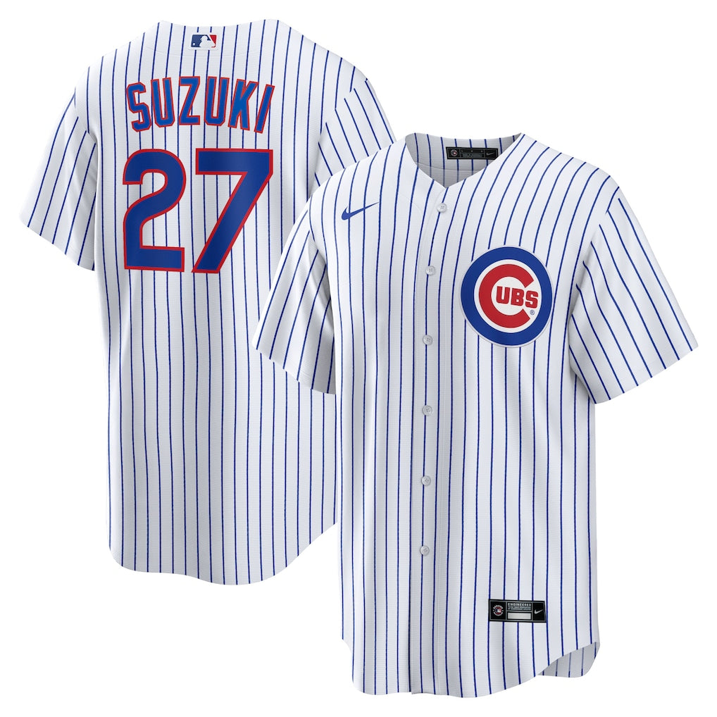 Seiya Suzuki Chicago Cubs Jersey - White